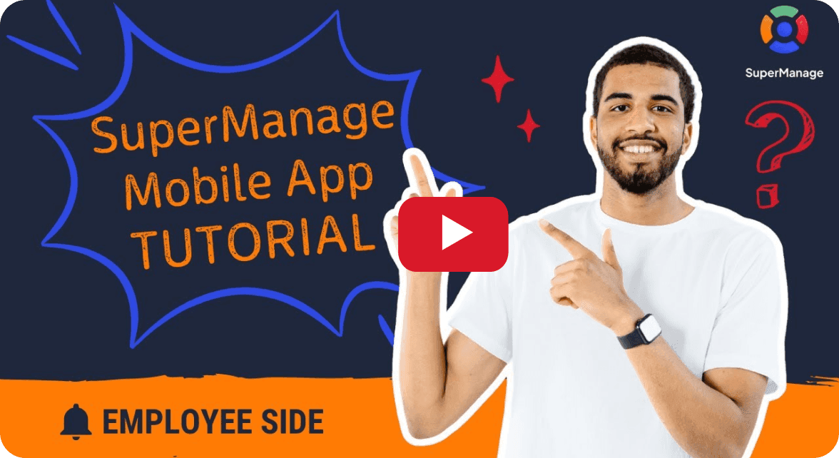 SuperManage Employee App Walkthrough | Full Guide to Mark Attendance, View Payslips & More